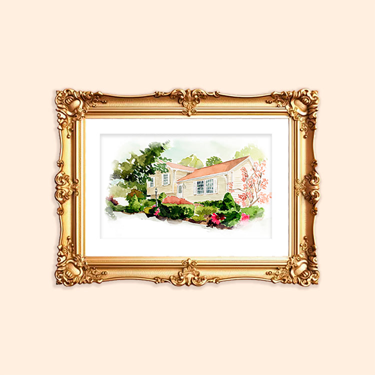 Custom Orders – Personalized House Portraits & Bespoke Artwork