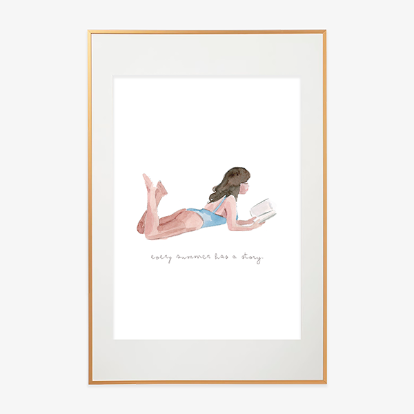 Every Summer has a Story - Watercolor Print