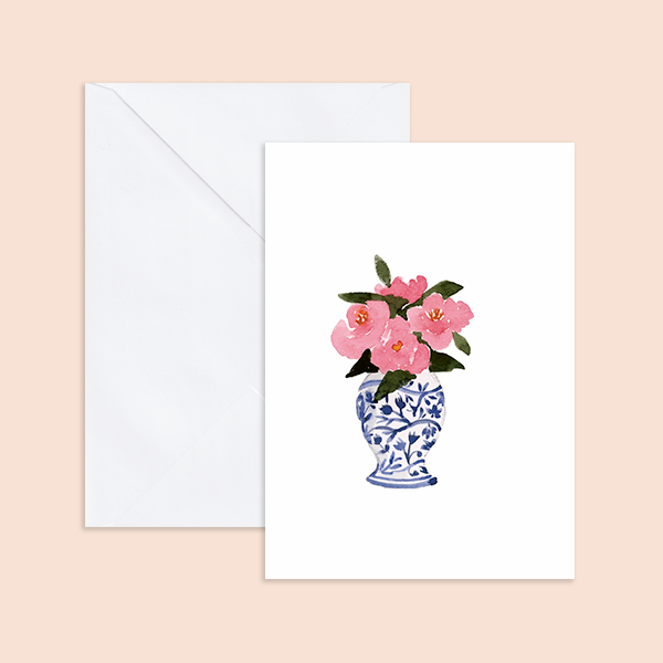 Peonies Notecard