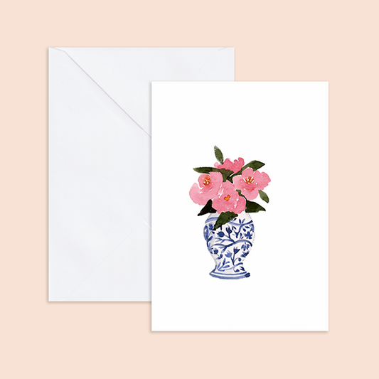 Peonies Notecard