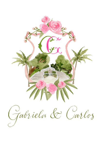 Custom Monogram | personalized Crest for Weddings, Anniversaries & Special Occasions