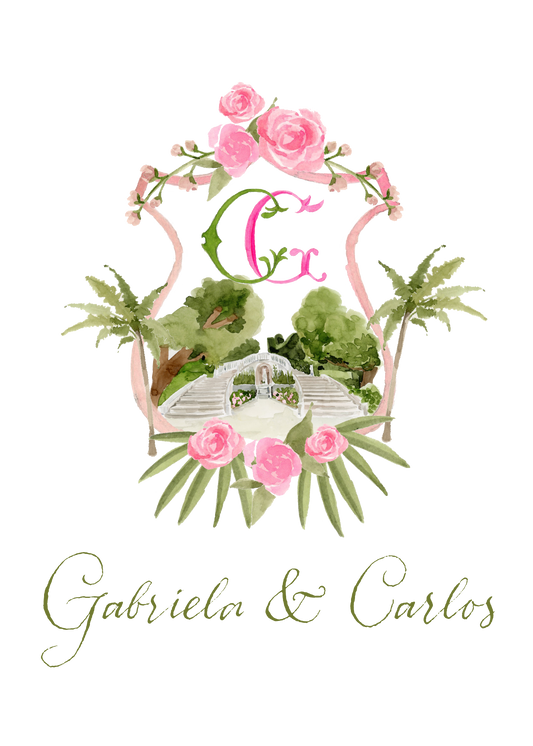 Custom Monogram | personalized Crest for Weddings, Anniversaries & Special Occasions
