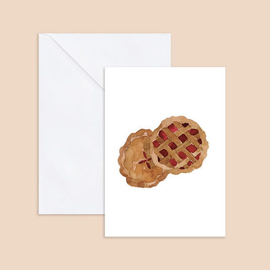 Apple Pie Notecard