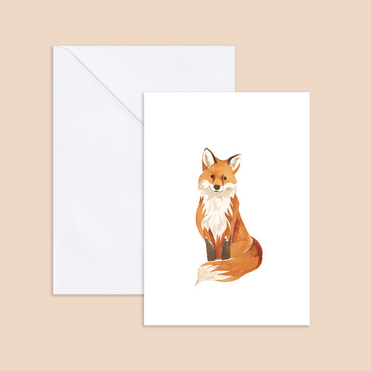 Fox Notecard