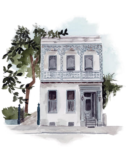 Custom Wedding Venue Illustration