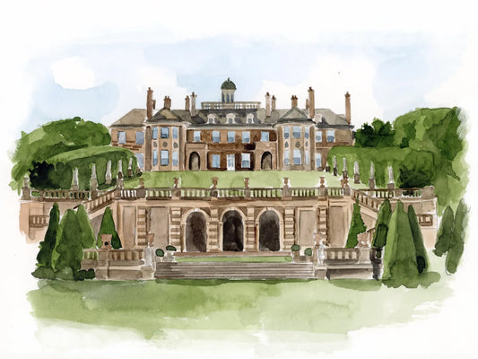 Custom Wedding Venue Illustration