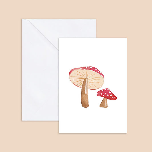 Mushroom Notecard